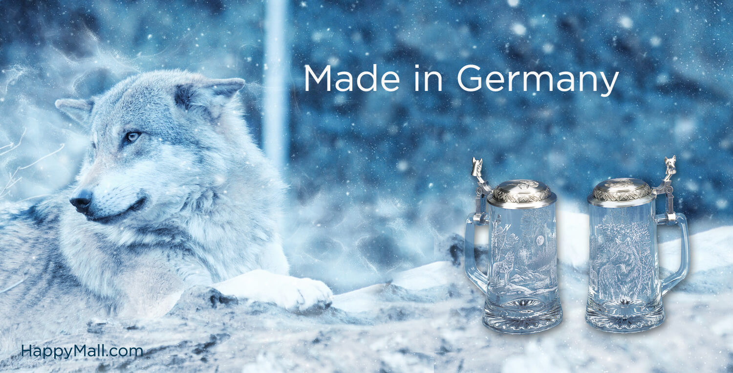 Germany Glass Steins